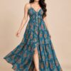 IMG-20260928-WA0013 Women’s Teal Blue Printed Tiered Maxi Dress