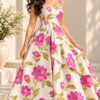 IMG-20260928-WA0016 Women’s Ivory Pink Floral Layered Maxi Dress