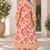 IMG-20260928-WA0101 Women’s Yellow Pink Floral Three-Piece Co-Ord Set