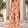 IMG-20260928-WA0103 Women’s Yellow Pink Floral Three-Piece Co-Ord Set