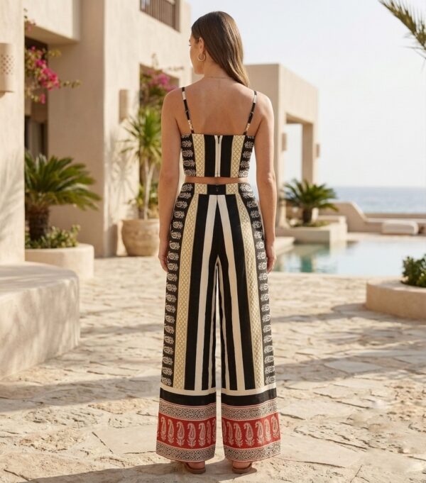 IMG-20260928-WA0114 Women’s Black & Beige Printed Co-Ord Set